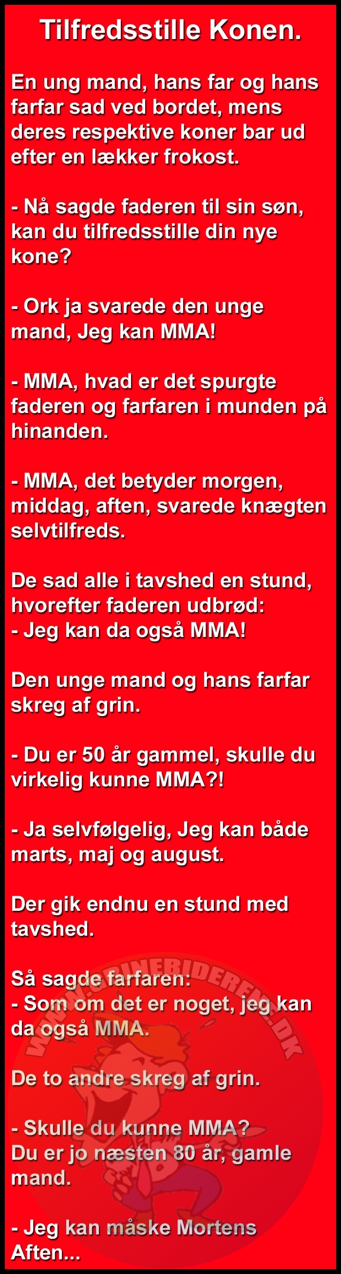 En ung mand, hans far og hans farfar