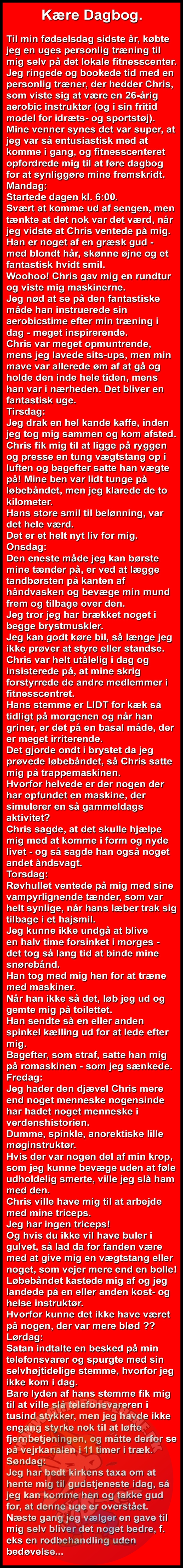 Kære Dagbog