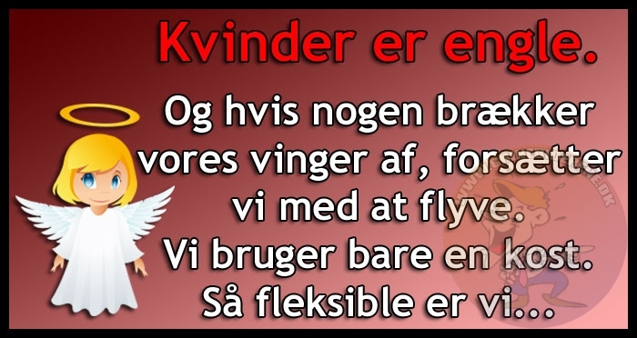 Kvinder er engle