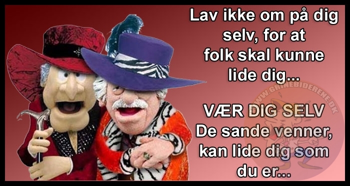 Lav ikke om på dig selv